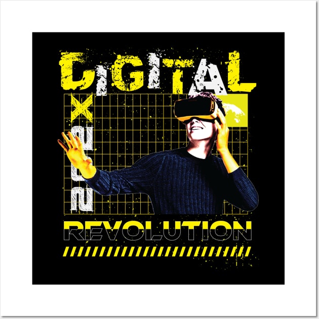 Digital Revolution Wall Art by RadioaktivShop